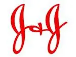 A red j and j logo on top of a white background.